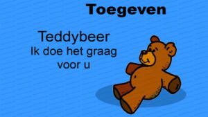 MDL044 - NE - Leiderschaps- en Conflictstijlen - 04 - Toegeven - Character - Teddybeer2